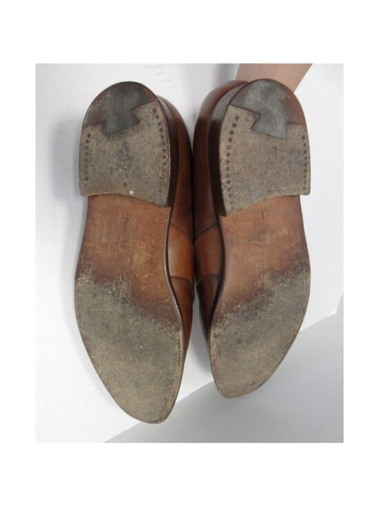 Brooks Brothers Peal & Co Shoes 10.5 C 317 Penny Loafer Leather England * main image 11